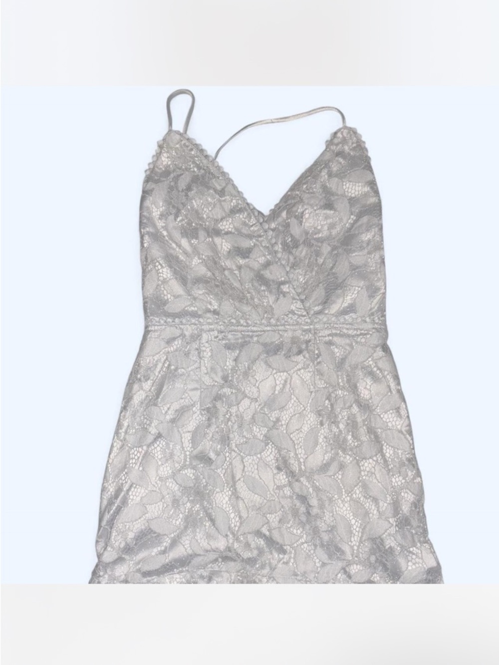 Showpo Grey Logo Fabric Label